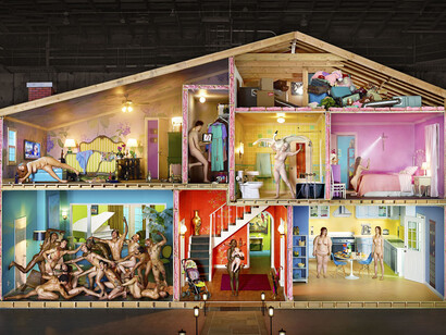 David La Chapelle, Self Portrait as House, 2013 © David LaChapelle