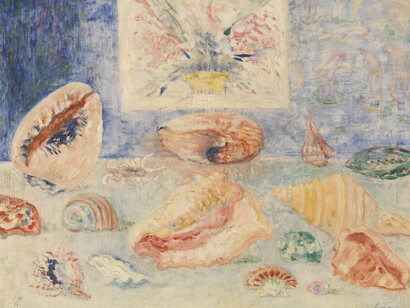 James Ensor, Still life with shells, 1933. Courtesy of Arp Museum