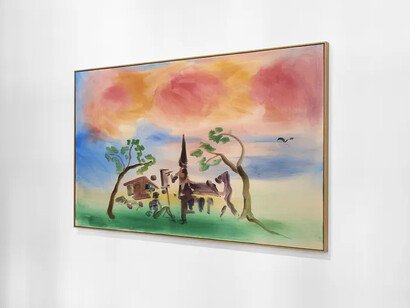 Sophie von Hellermann, Letters to a young painter, exhibition view. Courtesy of Wentrup Gallery