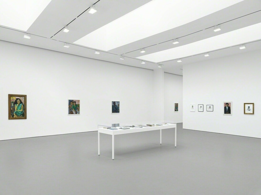 Alice Neel. Uptown, Exhibition view. Courtesy of David Zwirner