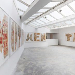 François Dufrêne. Courtesy of Galerie Georges-Philippe and Nathalie Vallois