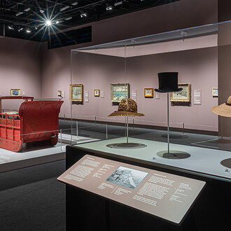 Various artists, River of dreams – Impressionism on the St. Lawrence, exhibition view. Courtesy of Canadian Museum of History