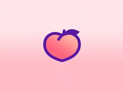 El logotipo de Peach