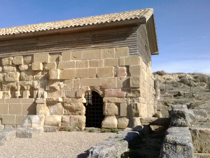 Yacimiento romano de Los Bañales en Uncastillo, Aragón, España