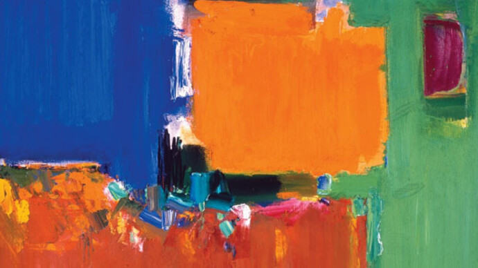 Hans Hofmann (1880-1966): Été indien | Indian Summer | Indian Summer, 1959, huile sur toile | Öl auf Leinwand | oil on canvas, 152,7 x 183,5 cm / University of California, BAMPFA, Gift of the artist, 1965 / ©2016 The Renate, Hans and Maria Hofmann Trust/Artist Rights Society (ARS), New York