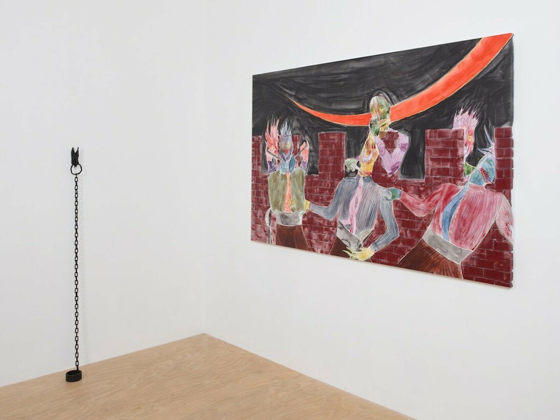Daniele Milvio, Exhibition view. Courtesy of Downs & Ross