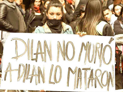 Dilan Cruz, con su trágica muerte, se ha convertido en el símbolo de las protestas 