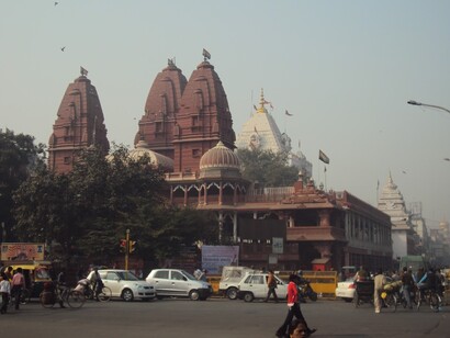 India. Templo de Lakshmi Narayan en Nueva Delhi