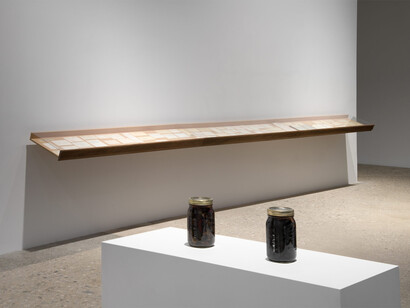 Tony Conrad, exhibition view. Courtesy of Greene Naftali Gallery