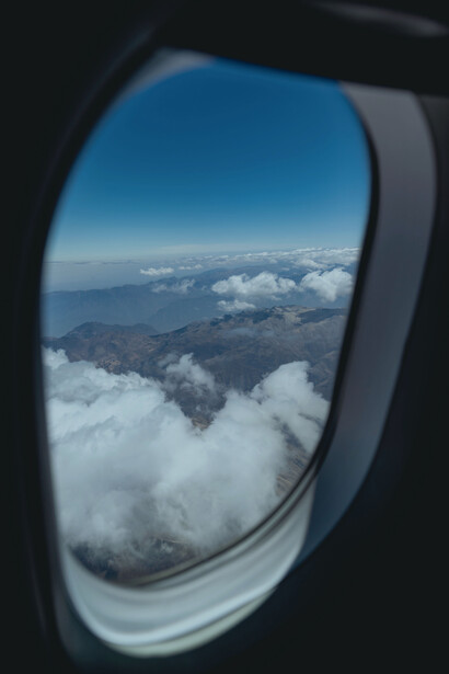 Viagens em avião