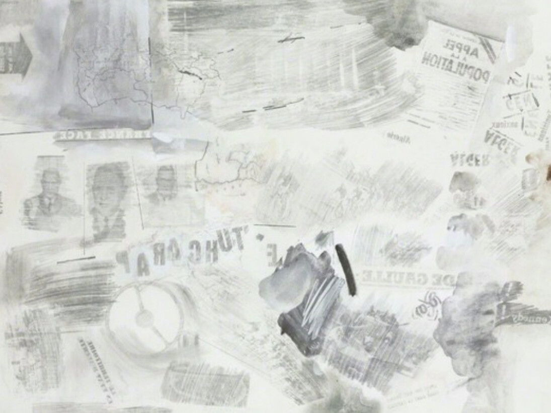 Robert Rauschenberg, Transfer Drawings from the 1950s and 1960s. Courtesy of Offer Waterman