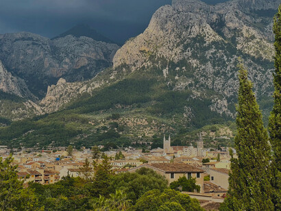Mountain view from Mallorca, Spain