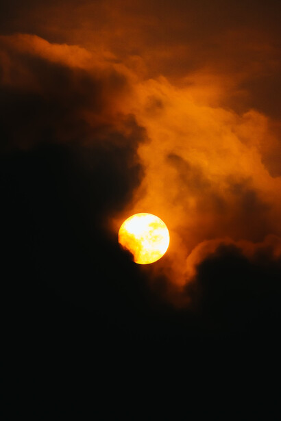 O sol encontra a lua