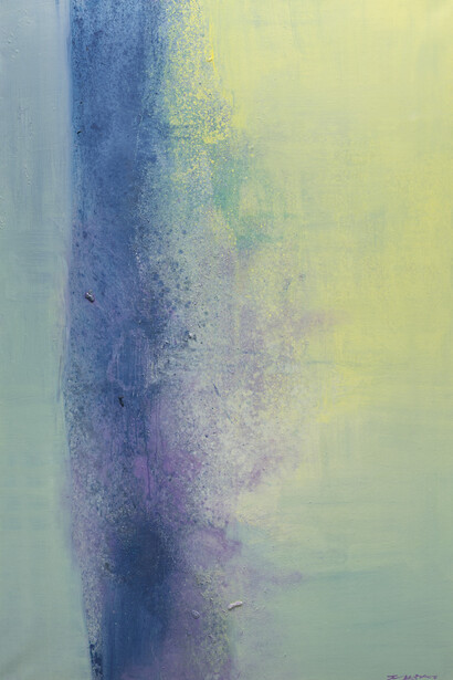 Zao Wou-Ki, 19.08.2006 (detail), 2006. Courtesy of Opera Gallery