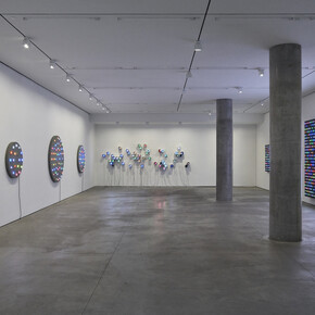 Tatsuo Miyajima, Many lives, exhibition view. Courtesy of Lisson Gallery 