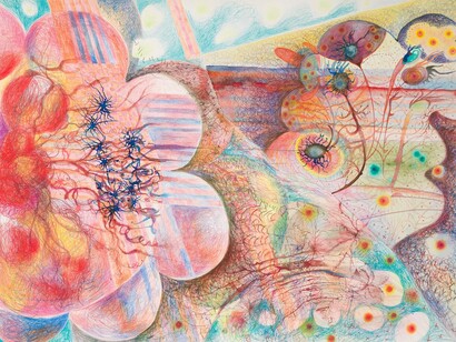 Sibiude, Tango lessons for daisies. Courtesy of Jack Barrett Gallery