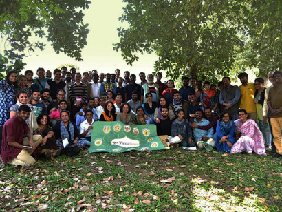 Youth Vikalp Sangam (Alternatives Confluence) participants, Bhopal, central India © Ashish Kothari