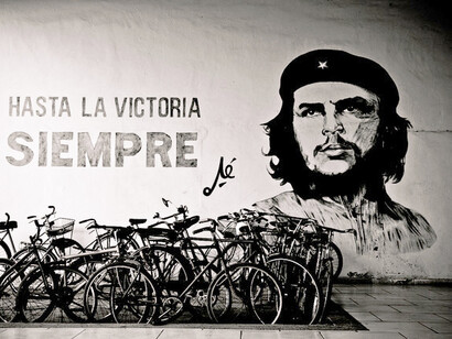 Mural with Che Guevara