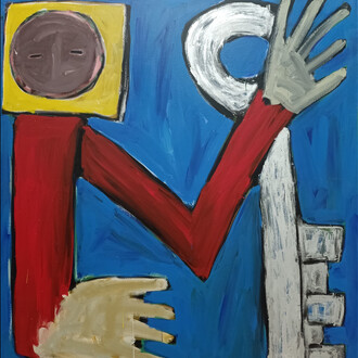 Menchu Lamas, O Menino da Chave, 1984, 220 X 200