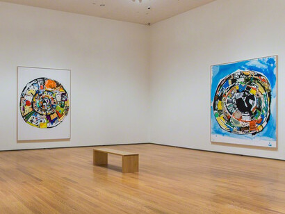 Eddie Martinez: Ants at a Picknic. Courtesy of Davis Museum