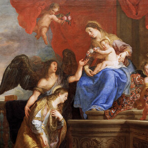 Gaspar de Crayer, The coronation of Saint Rosalia, 1644