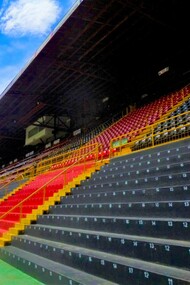 Vista del estadio Alejandro Morera Soto, en la ciudad de Alajuela, sede de la Liga Deportiva Alajuelense