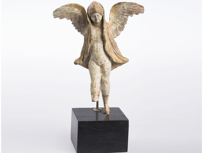 Eros, Terracotta, Myrina, Asia Minor, about 330 BC, Possible 19th century copy © Freud Museum London
