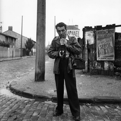 Robert Doisneau, Autoportrait, 1949 © Atelier 