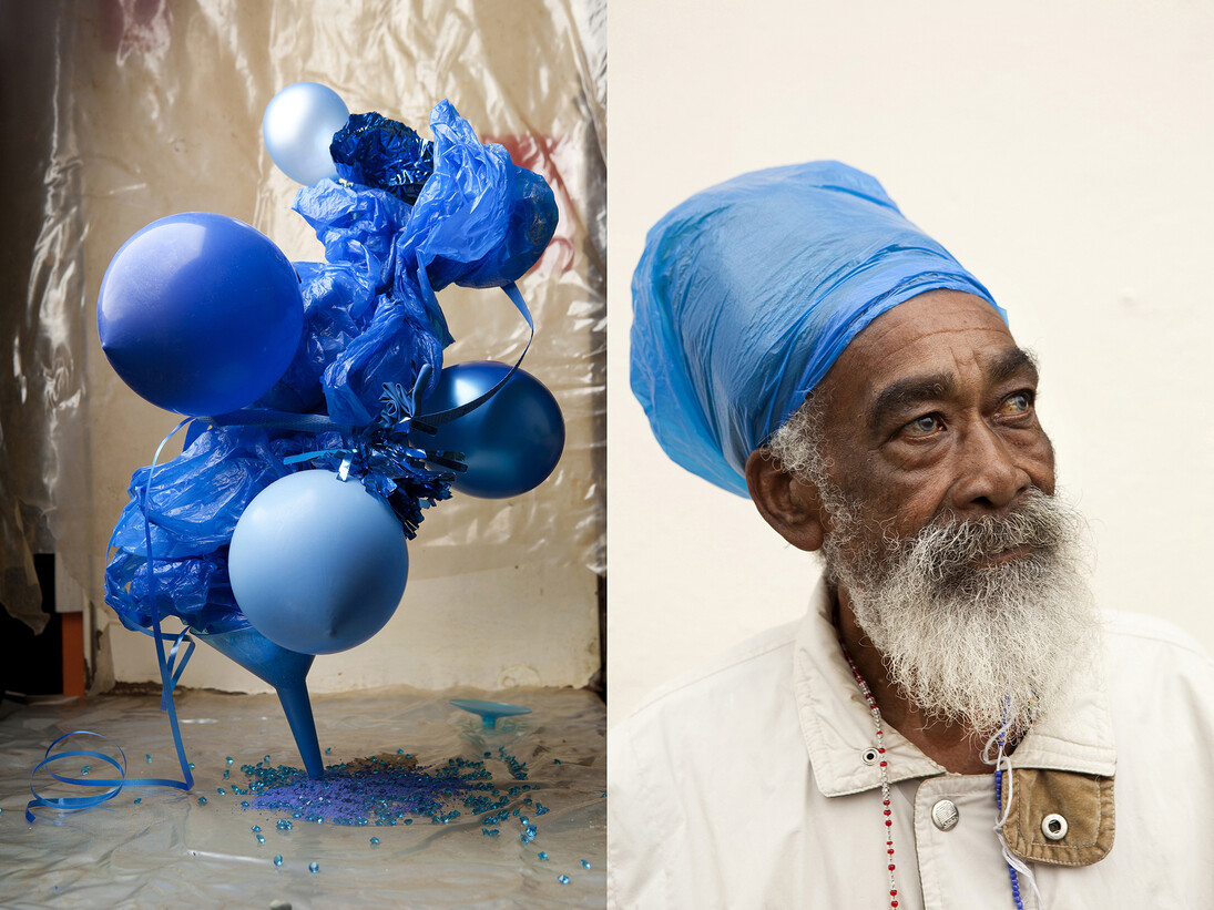 Lorenzo Vitturi, Plastic Blue #1 & 2 from the series Dalston Anatomy, 2013, © Lorenzo Vitturi, Courtesy of the artist