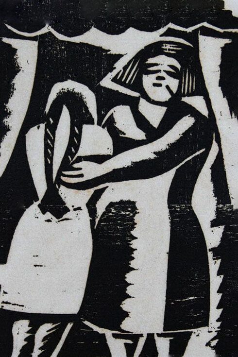 David Alfaro Siqueiros, Prostitución (ca. 1930)