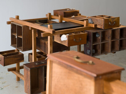 Take turns, exhibition view. Courtesy of Para Site 