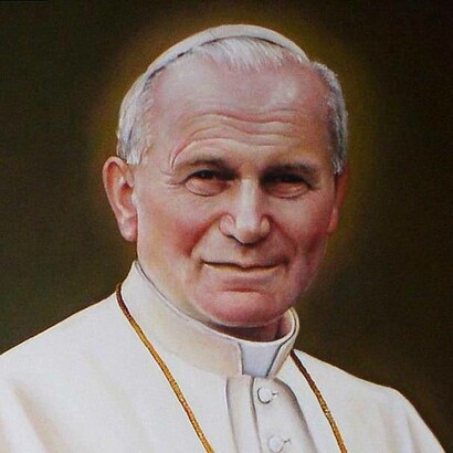 Ritratto di Papa Giovanni Paolo II