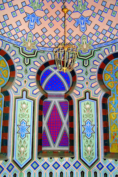 Castello di Sammezzano, Rotonda bianca