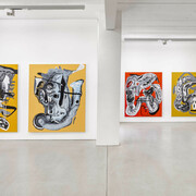 Jana Schröder, Synthetic existence: the gaze of the circuited collective, ausstellungsansicht. Mit freundlicher genehmigung der G2 Kunsthalle