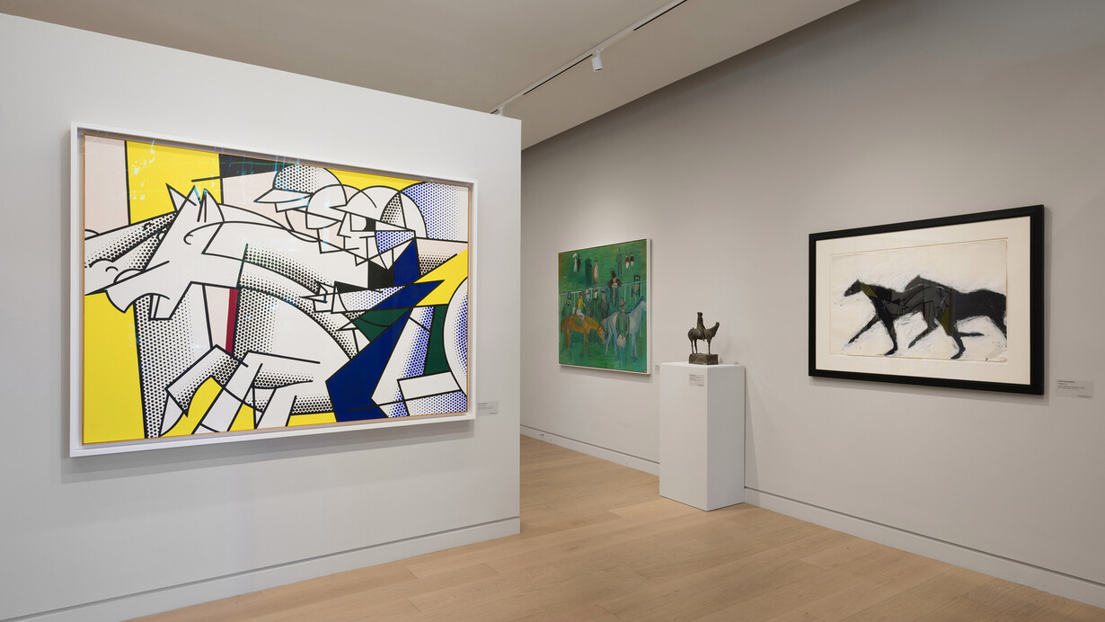 Various artists, Soft reins, exhibition view. Courtesy of Acquavella Gallery