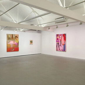 Maria Farrar, Milk, exhibition view. Courtesy of Ota Fine Arts
