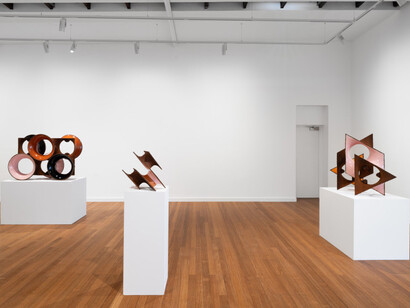 James Angus, New sculpture, exhibition view. Courtesy of Roslyn Oxley9 Gallery