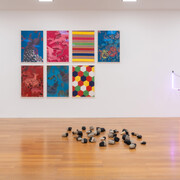 Silber steht dir. 25 jahre liebe zur kunst, ausstellungsansicht. Mit freundlicher genehmigung des Kunstmuseum Liechtenstein