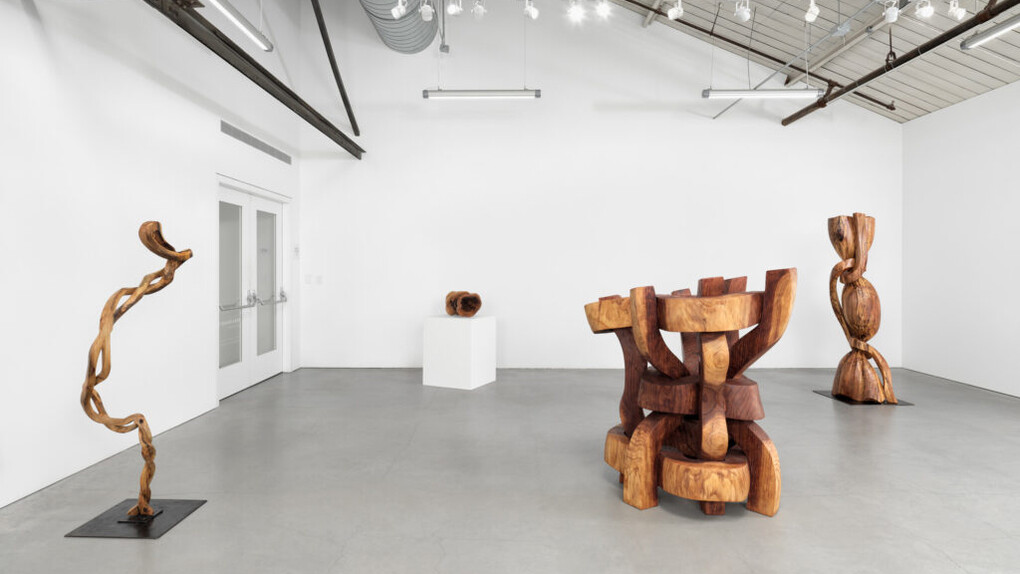 Sam Perry, Folds, exhibition view. Courtesy of Rena Bransten Gallery