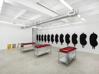 Amanda Ross-Ho, Exhibition view. Courtesy of Michael Jon & Alan