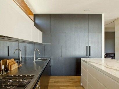 Richard Cole Architecture. Casa con cocina abierta