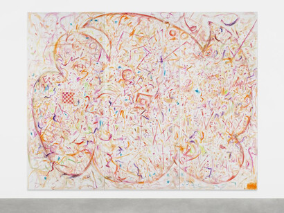 Jutta Koether, ŒuVreS réCenteS, vue d'exposition. Avec l'aimable autorisation de la Galerie Chantal Crousel