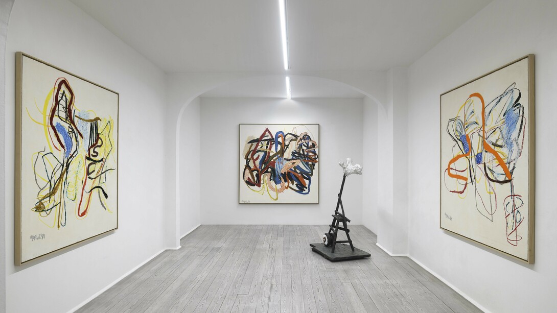 Karel Appel, Toscana, vista della mostra. Per gentile concessione di Galleria Poggiali