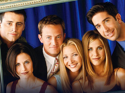 Elenco de Friends. “Aquele com todos os vestidos de noiva”