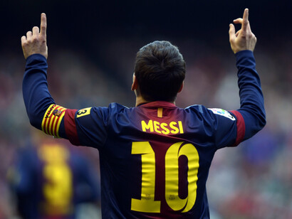 Lionel Messi ostenta, entre otros, los récords por más goles en una temporada y en un año calendario