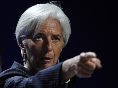 Christine Lagarde, directora gerente del Fondo Monetario Internacional