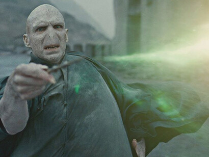 Lord Voldemort, el hechicero oscuro de la famosa saga de magia, Harry Potter