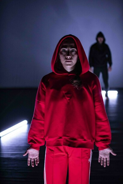 Le petit chaperon rouge. Avec l'aimable autorisation du La Comédie de Clermont-Ferrand