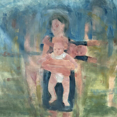 Leo Ragno, Mother, olio su tela