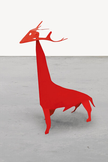 Alexander Calder, The red stag, 1973